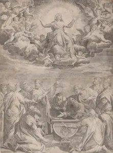 Amazement Prints: Assumption of the Virgin, 1574-99. Creator: Aliprando Caprioli