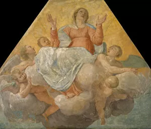 Glorification Of The Virgin Gallery: The Assumption of the Virgin, 1604-1607. Artist: Carracci, Annibale (1560-1609)