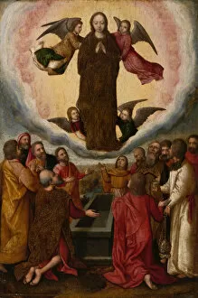 Magic Collection: Assumption of the Virgin, 16th century. Creator: Marcellus Coffermans