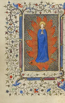 Ascending Prints: The Assumption of the Virgin; Book of Hours, about 1410. Creator: Unknown