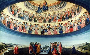 Men And Women Gallery: The Assumption of the Virgin, c1475-1476. Artist: Francesco Botticini