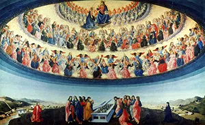 Front View Prints: The Assumption of the Virgin, c1475-1476. Artist: Francesco Botticini