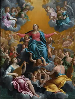 Heaven Prints: Assumption of the Virgin, c1598-1599. Creator: Guido Reni