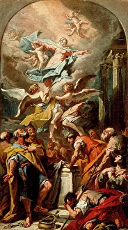 Ascension Prints: The Assumption of the Virgin, between c1734 and c1740. Creator: Gaspare Diziani