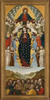 Ambrogio Collection: The Assumption of the Virgin. Creator: Ambrogio Bergognone