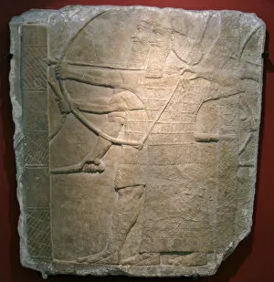 Images Dated 23rd February 2011: Assyrian warriors, 8th century BC