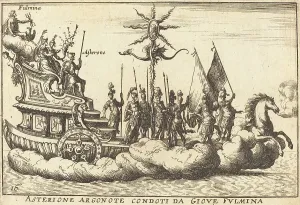 Cantagallina Remigio Prints: Asterione Argonote condoti da Giove Fulmina. Creator: Balthasar Moncornet