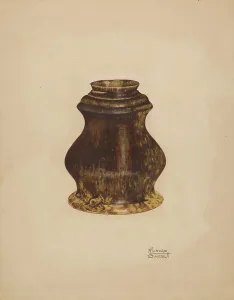 Barnett Richard Prints: Asthma Jar, c. 1938. Creator: Richard Barnett