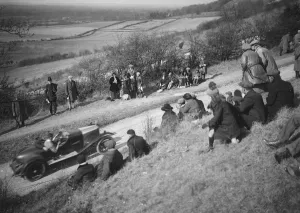 Aston Martin of Bertie Kensington-Moir, Essex Motor Club Kop Hillclimb, Buckinghamshire, 1922