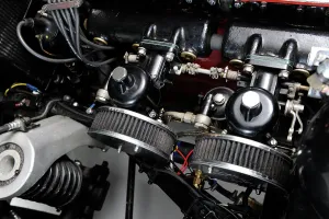 Aston Martin DB2-4 works 1956. Artist: Simon Clay