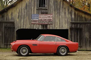 Aston Martin Db4 Gt By Touring 1960 Prints: Aston Martin DB4 GT by Touring 1960. Artist: Simon Clay