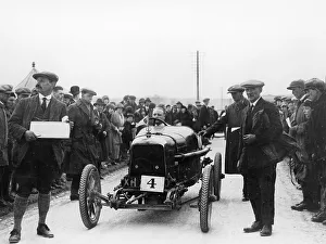 Eddie Hall Prints: Aston Martin at a motor racing event, 1922