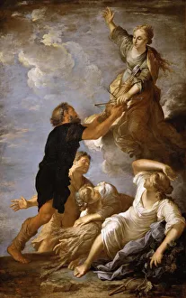 Art History Museum Prints: Astraea leaves the earth