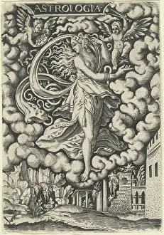 Compass Prints: Astrologia (Astrology). Creator: Virgil Solis