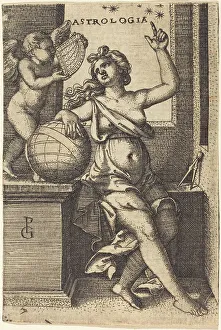 Compass Prints: Astrology. Creator: Georg Pencz
