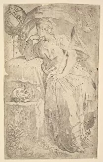 Astrology, early 16th century. Creator: Parmigianino