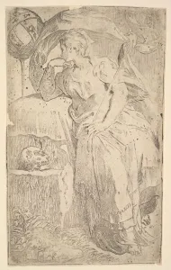 Prediction Prints: Astrology, early 16th century. Creator: Parmigianino