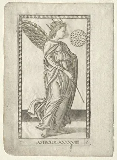 Astrology (from the Tarocchi, series C: Liberal Arts, #29), before 1467