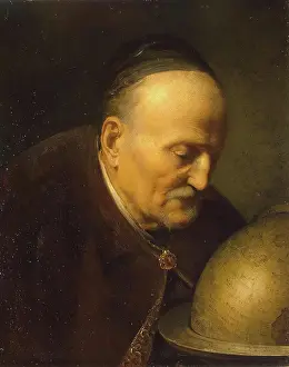 Genre Scene Prints: Astronomer, 1628. Creator: Gerrit Dou
