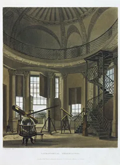 Shutter Prints: Astronomical Observatory, 1814. Artist: James Black