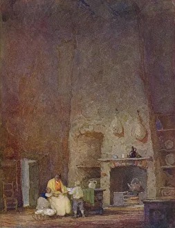 Chimney Breast Prints: Astwells, Northamptonshire, c1885-1906, (1906). Artist: Thurston Laidlaw Shoosmith