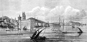 South American Prints: Asuncion, the capital of Paraguay, 1870. Creator: Unknown