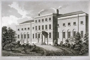 Asylum for the Deaf and Dumb, Old Kent Road, Southwark, London, 1813
