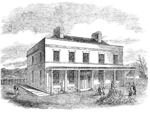 Chatham Kent England Prints: Asylum for the Temporary Reception of Insane Soldiers