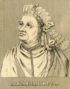 Atabalipa, (c1502-1533), 1830. Creator: Unknown Atabalipa, (c1502-1533), 1830. Creator: Unknown