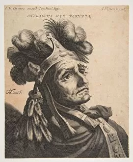 Claude Vignon I Gallery: Atabalipa, Roi du Perou, ca. 1634-37. Creator: Jerome David