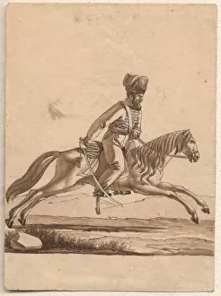 Ataman of Cossacks, 1818. Artist: Anonymous