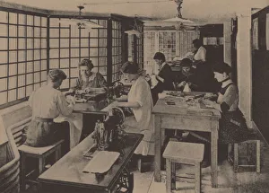 Atelier of the Goldman & Salatsch House Store in Vienna, c. 1910