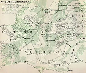 Aelfred Gallery: Athelney & Ethandun 878, (1935)