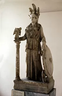 Athena Parthenos (copy) by Phidias