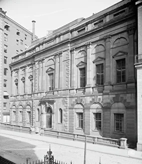 Renaissance Revival Prints: Athenaeum, Boston, Mass. c1906. Creator: Unknown