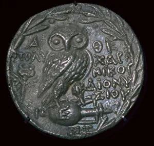 Athens Prints: Athenian owl tetradrachm, early 2nd Century