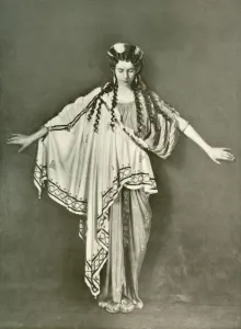 Herbert Norris Prints: An Athenian Woman of Fashion (B. C. 600-468), 1924. Creator: Herbert Norris