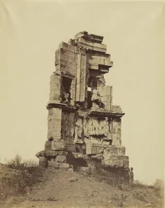 Dimitriou Konstantinos Prints: Athens - Philopappos monument, 1865. Creator: Konstantinos Dimitriou