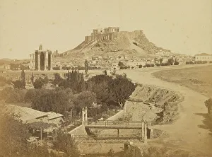 Acropolis Prints: Athens - view of the Acropolis from the southeast
