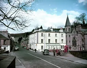 Pedestrian Prints: The Atholl Arms Hotel, Dunkeld