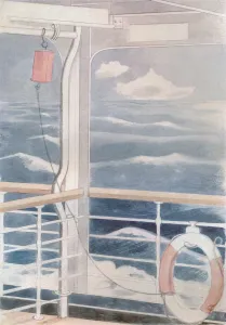 Lifebelt Prints: Atlantic, c20th century (1932). Artist: Paul Nash