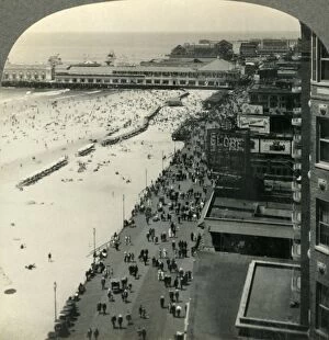 New Jersey Collection: Atlantic City, N.J. Americas Foremost Seaside Resort - the Boardwalk and Steel
