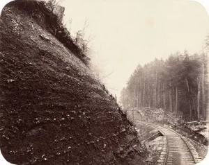 Atlantic & Great Western Railway, 1862. Creator: James Fitzallen Ryder Atlantic & Great Western Railway, 1862. Creator: James Fitzallen Ryder