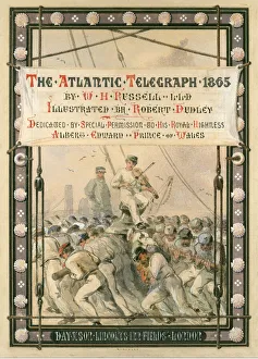 Shell Prints: The Atlantic Telegraph, [1866]. Creator: Robert Charles Dudley