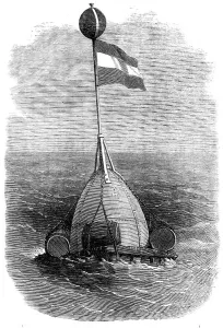 Buoy Prints: The Atlantic Telegraph Expedition: the second buoy