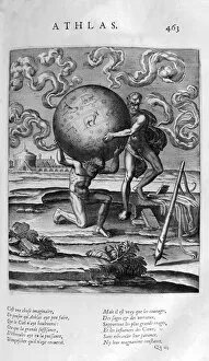 Gaultier Gallery: Atlas, 1615. Artist: Leonard Gaultier