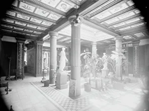 Reproduction Prints: Atrium in the House of Pansa, Saratoga, N.Y. c1901. Creator: Unknown