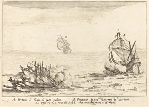 Capturing Collection: The Attack, 1617. Creator: Jacques Callot