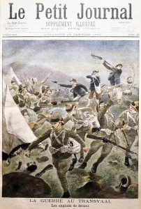 Attack on the British encampment at Tweefontein, South Africa, Boer War, 1901 (1902) Attack on the British encampment at Tweefontein, South Africa, Boer War, 1901 (1902)