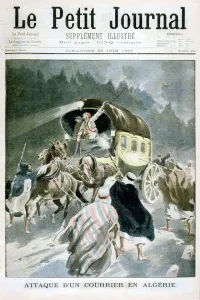 Startled Prints: Attack on a courier in Algeria, 1901